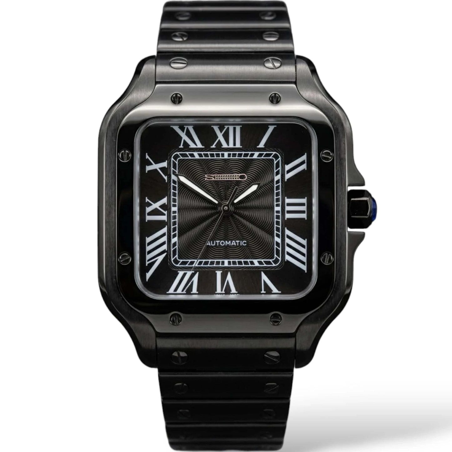 Santeiko Blackout "Textured Dial" Mod Watch - Modtime Creations
