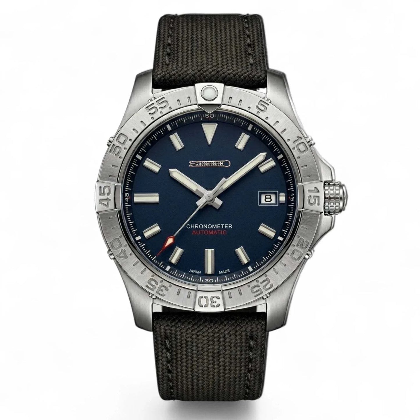 42mm Black Dial "Avenge" Diver Mod Watch  – Modtime Creations