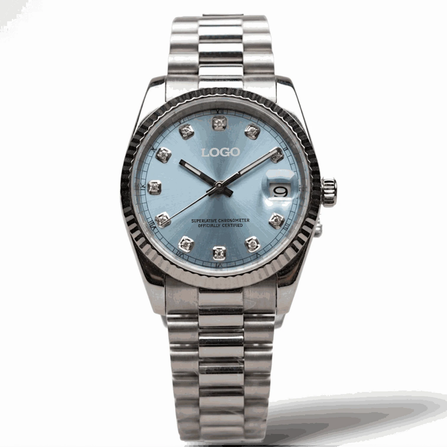 SEIKO MOD WATCHES DATEJUST TIFFANY BLUE GEM DIAL AT MODTIME CREATIONS 