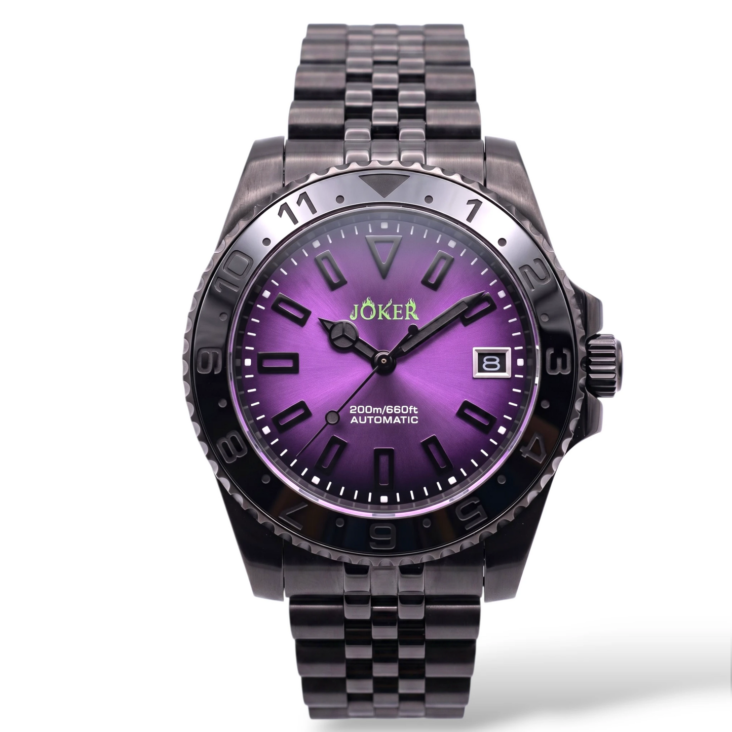 Seikmariner "Joker Super Lume" Dial Mod Watch - Modtime Creations