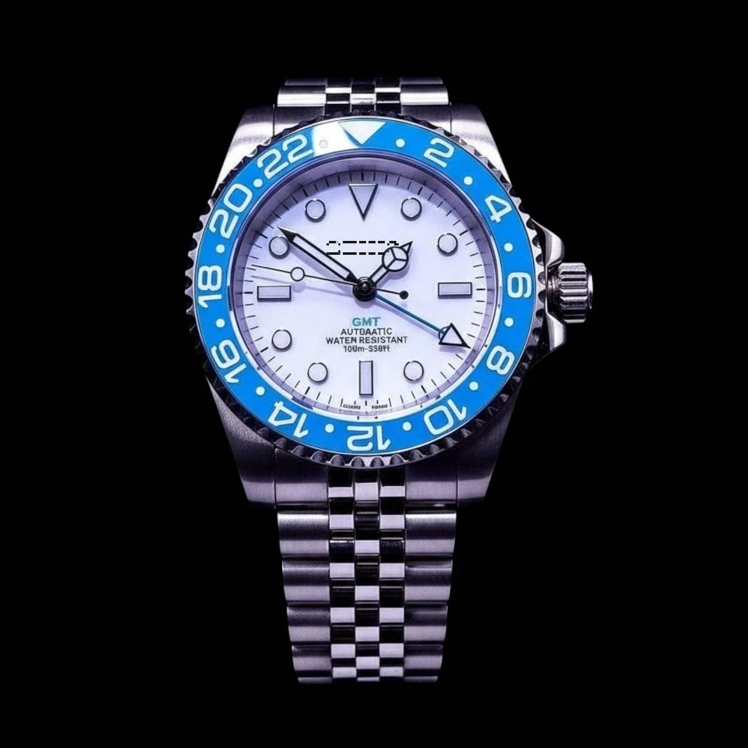 Seiko Mod GMT Master Tiffany Blue White: Modtime Creations
