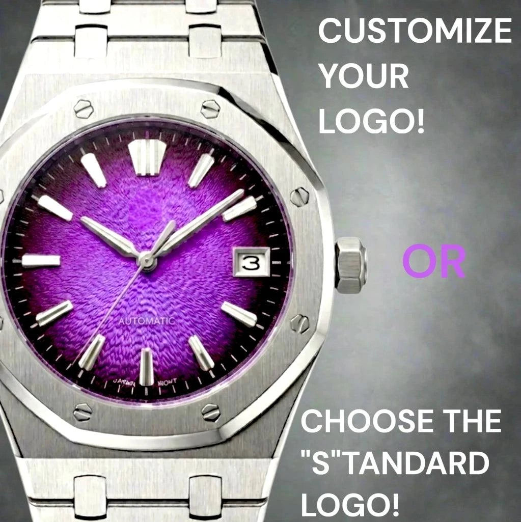 Grand Oak Fusion Mod Watch Series Textured Purple GS Dial - Modtime