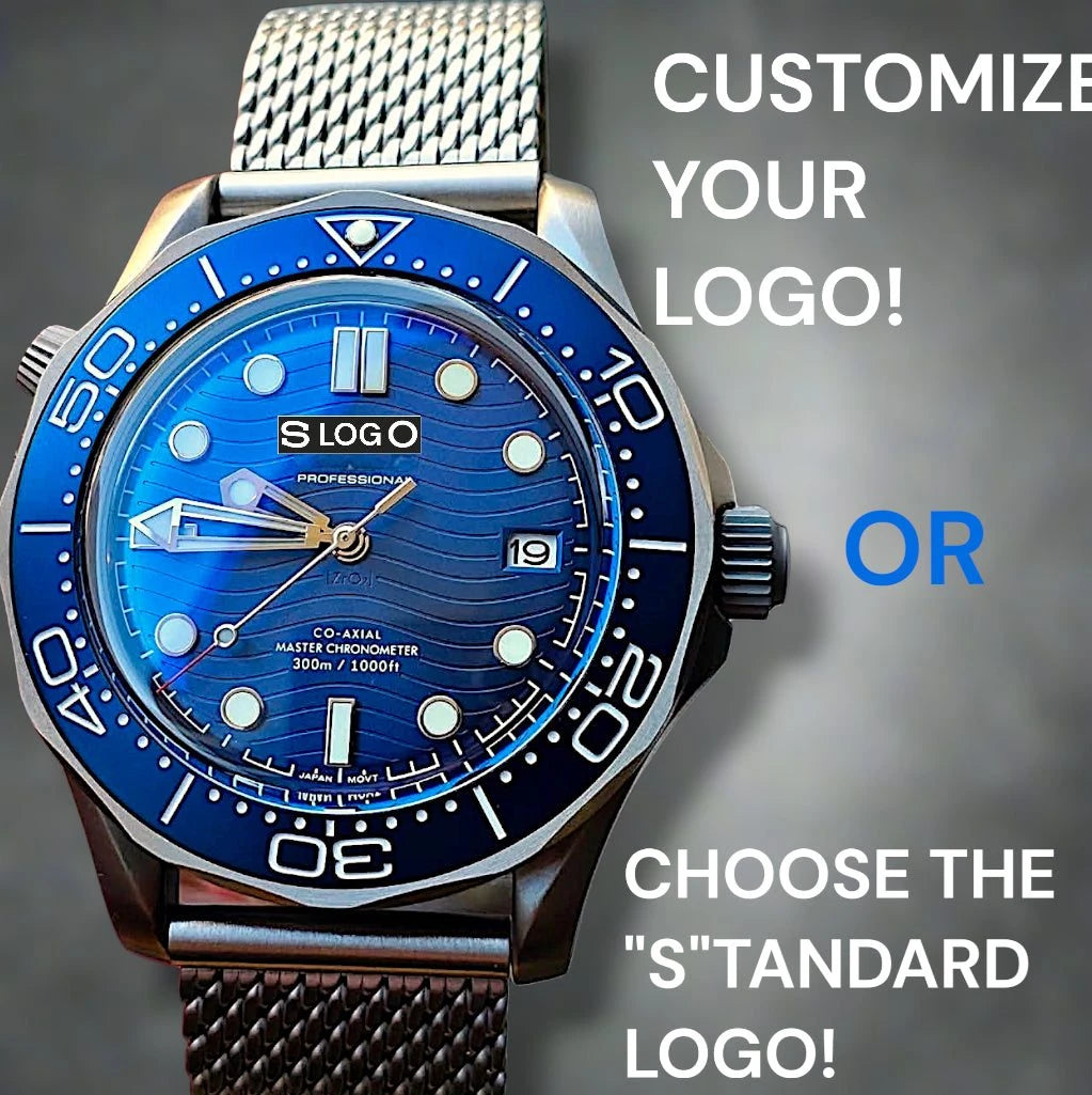 Signature Blue Dial 007 Master Homage Mod - Signature Series