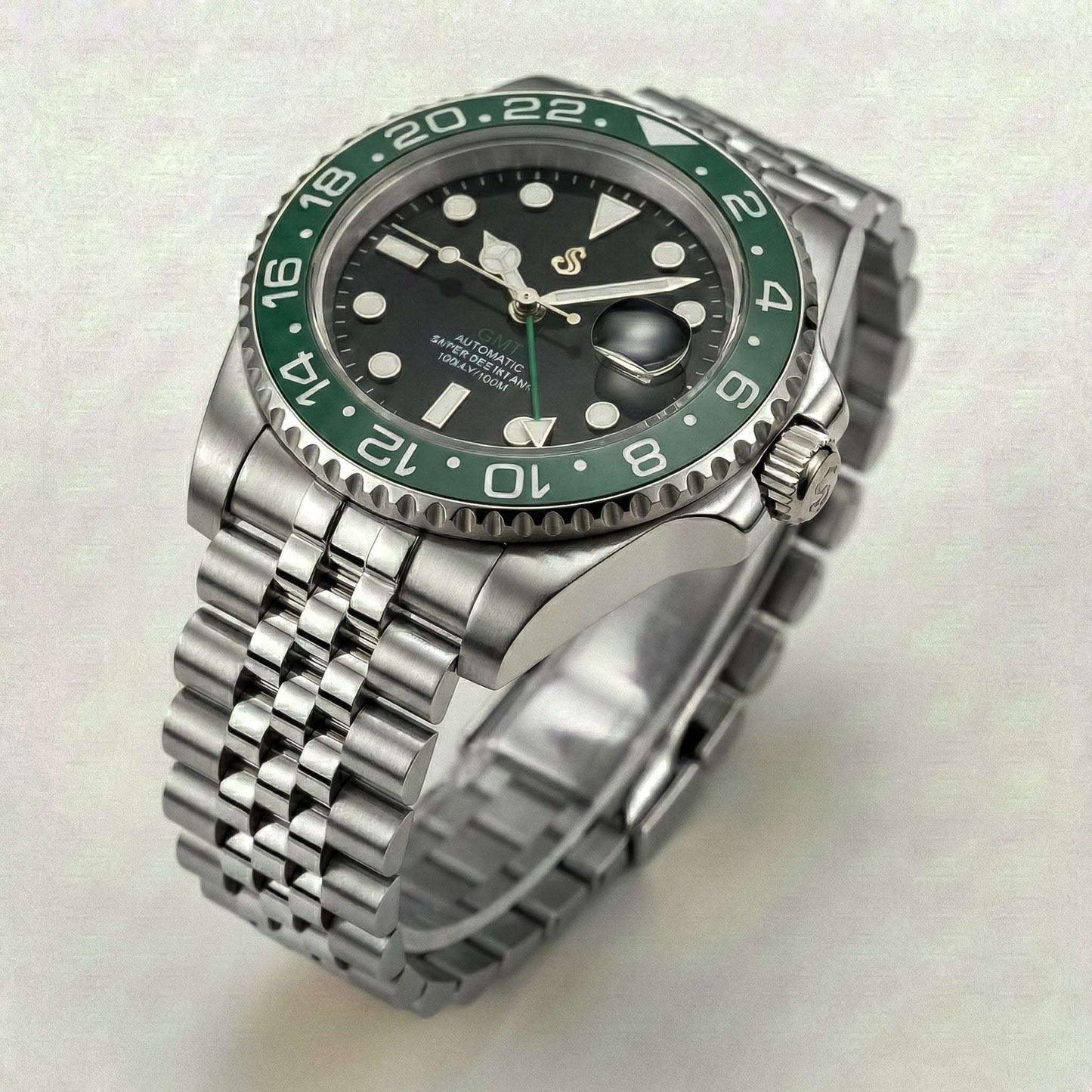 Seiko Mod - GMT Green Bezel "Starbucks" Mod Series | Modtime 