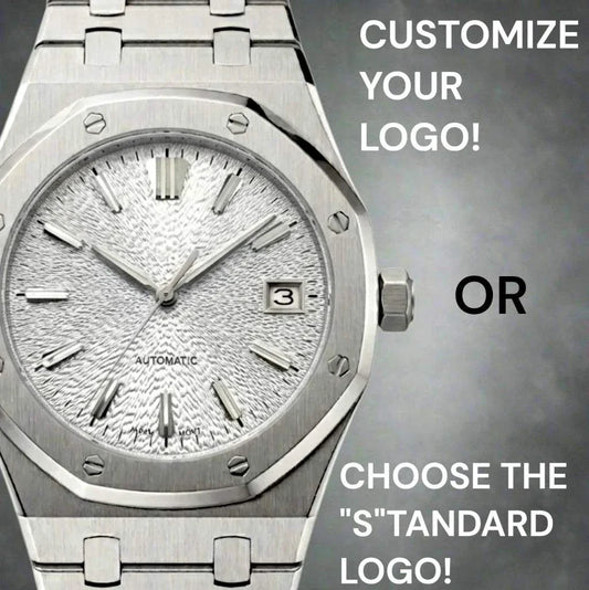 Seiko Mod - Royal Oak Textured white Grand Seiko GS Dial | Modtime Creations
