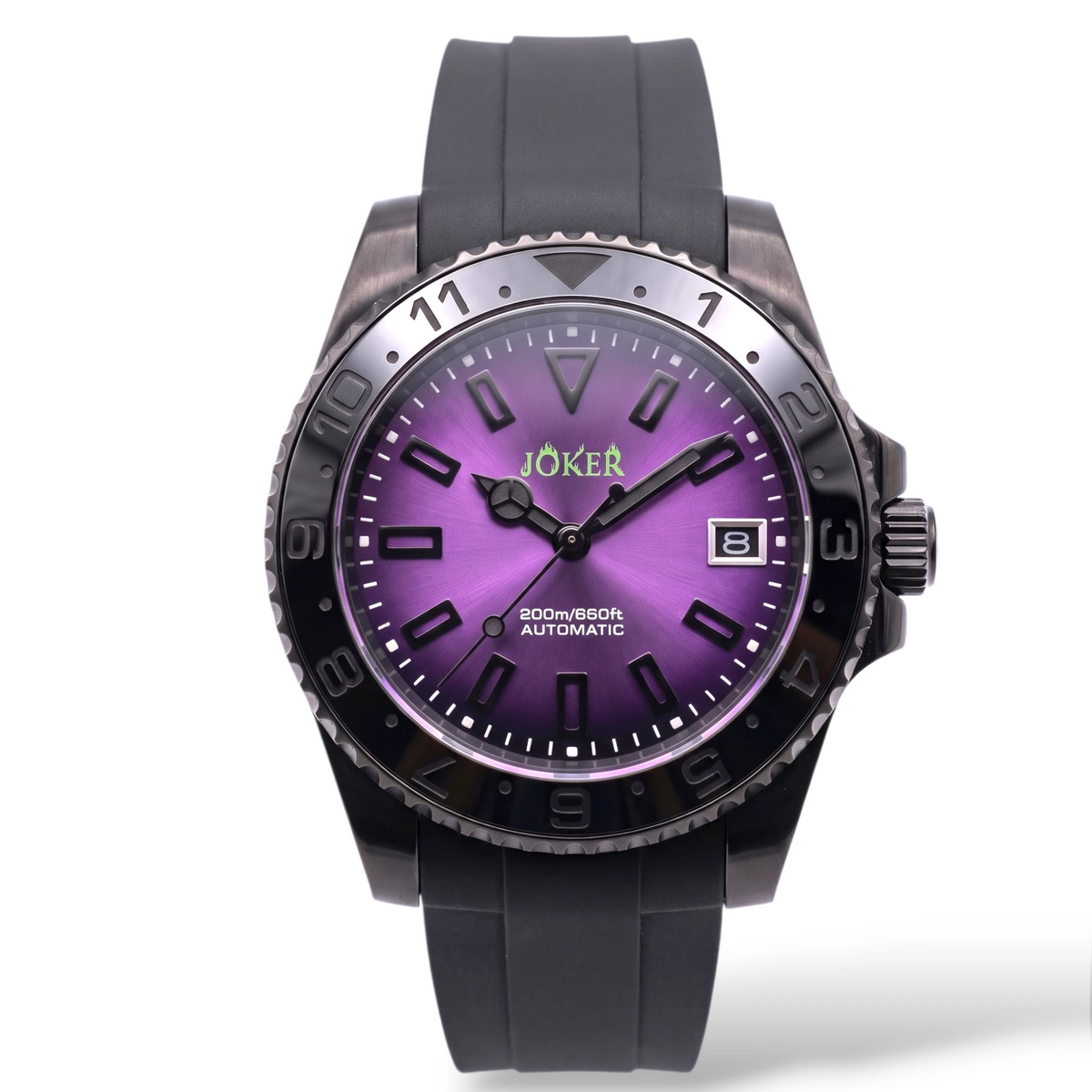 Seikmariner "Joker Super Lume" Dial Mod Watch - Modtime Creations