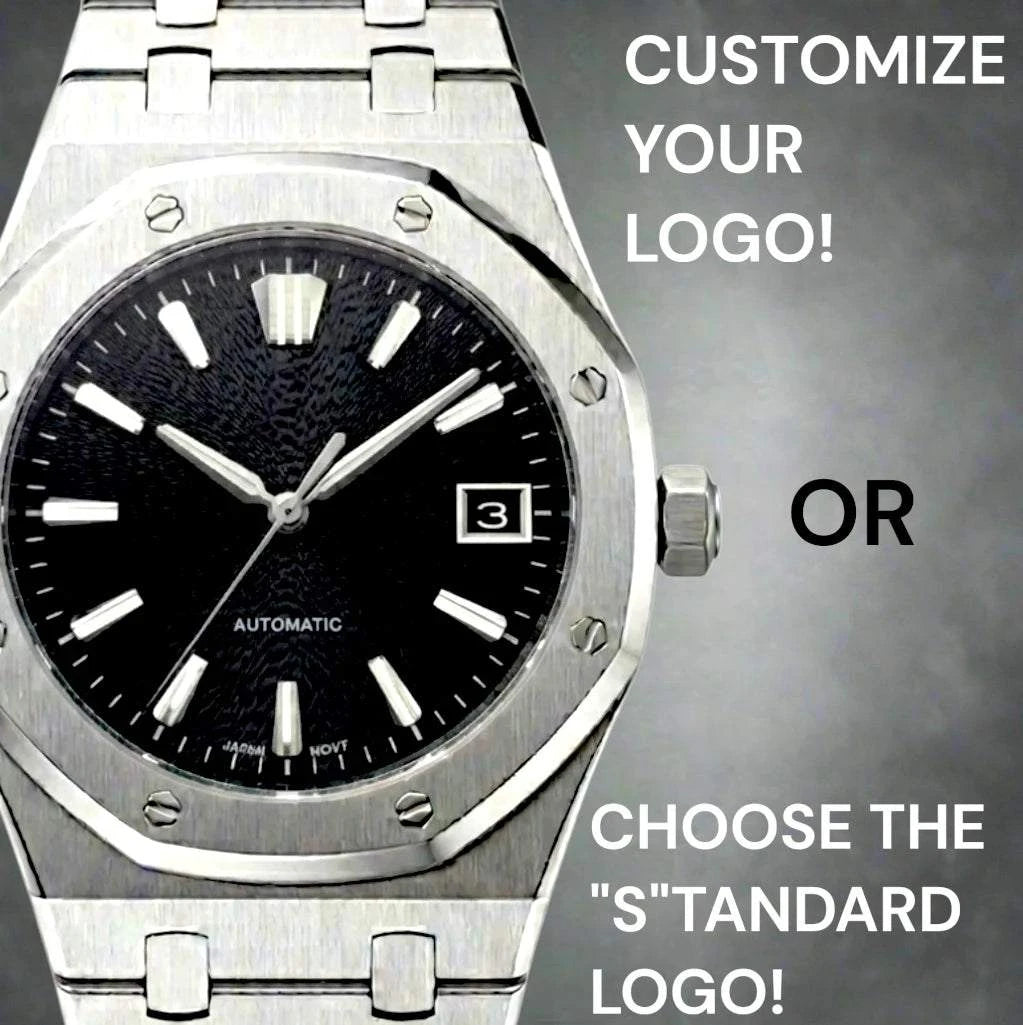 Grand Oak Fusion Mod Watch Series Textured Black GS Dial - Modtime