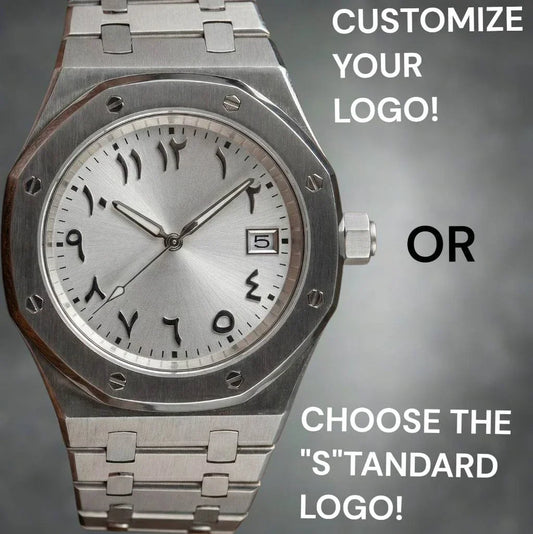 Seiko Mod Heritage Oak luxury watch with 316L stainless steel case and sapphire crystal by Modtime Creations