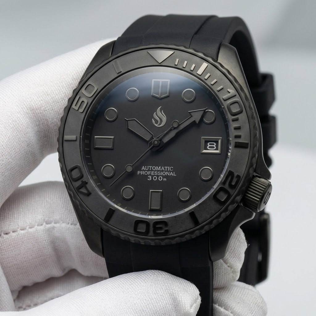 42MM "Root Beer" SKX Taucheruhr Mod - Modtime Creations