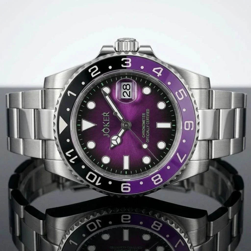 Customized Joker Seiko Mod Submariner Diver Watch