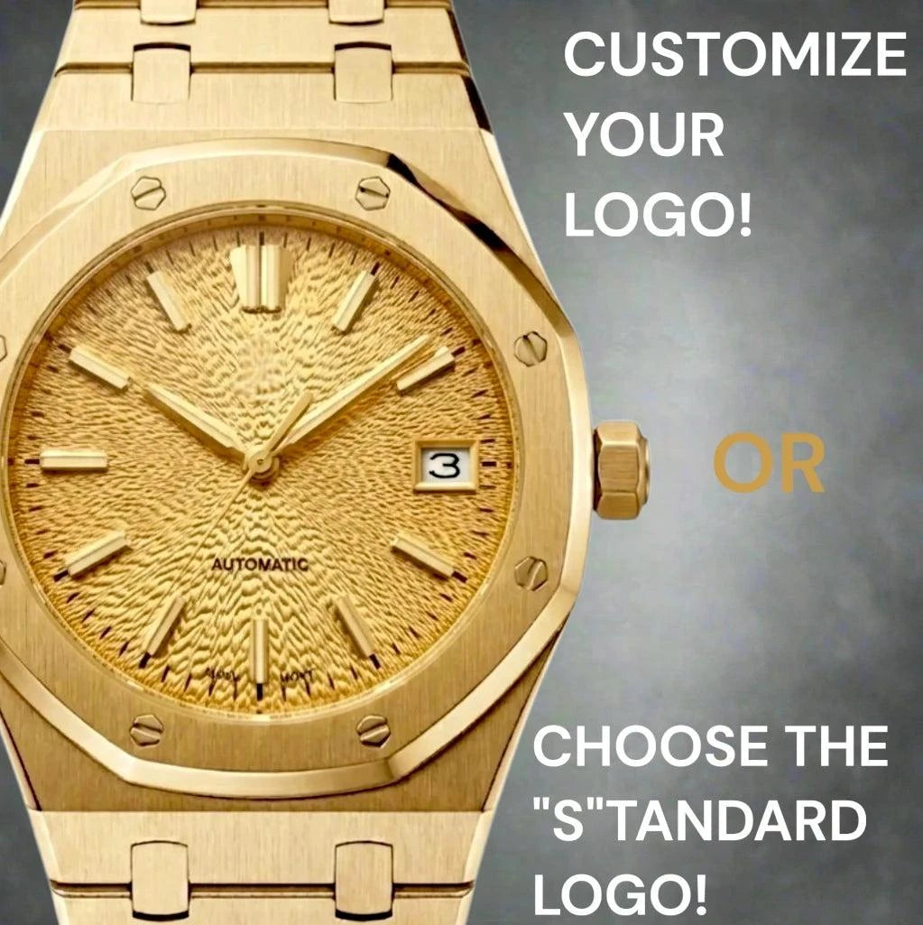 Grand Oak Fusion Mod Watch Series Textured Gold GS Dial - Modtime