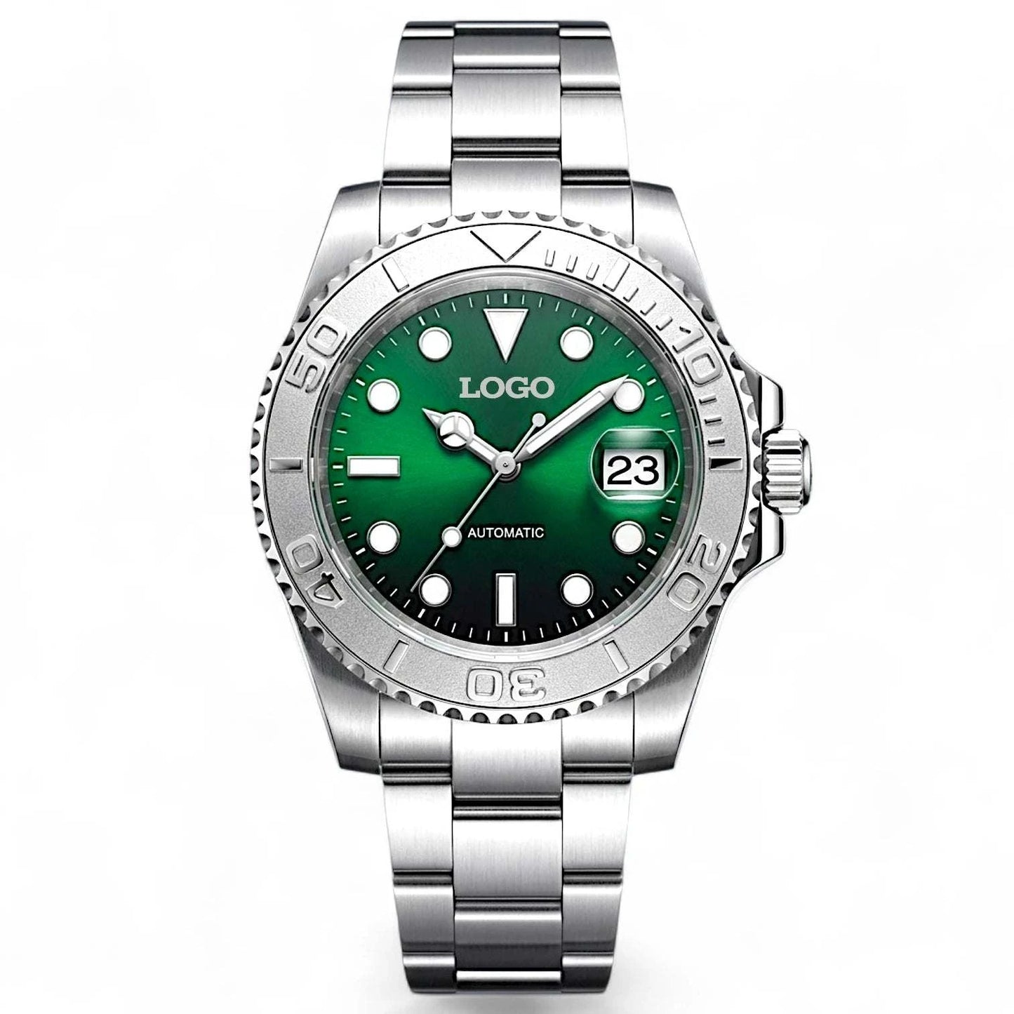 SeikMaster 40MM Emerald Dial Yacht Diver Mod - Modtime