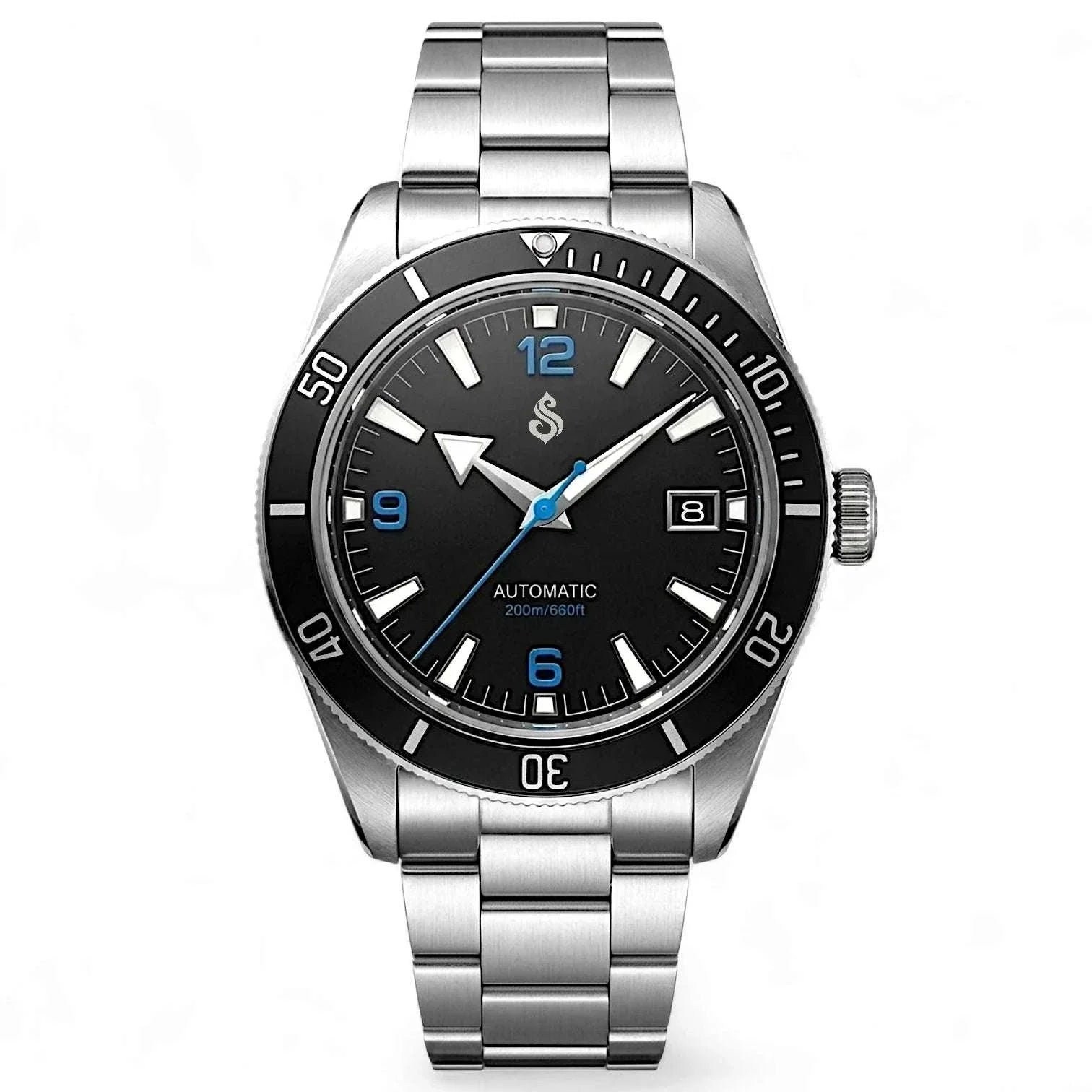Seiko Mod Seamaster 300 and Tudor case fusion watch built by Modtime Creations 
