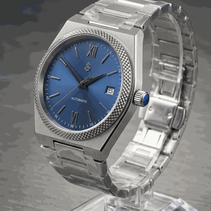 Seiko Mod Blue Dial PRX Fusion Automatic - Modtime