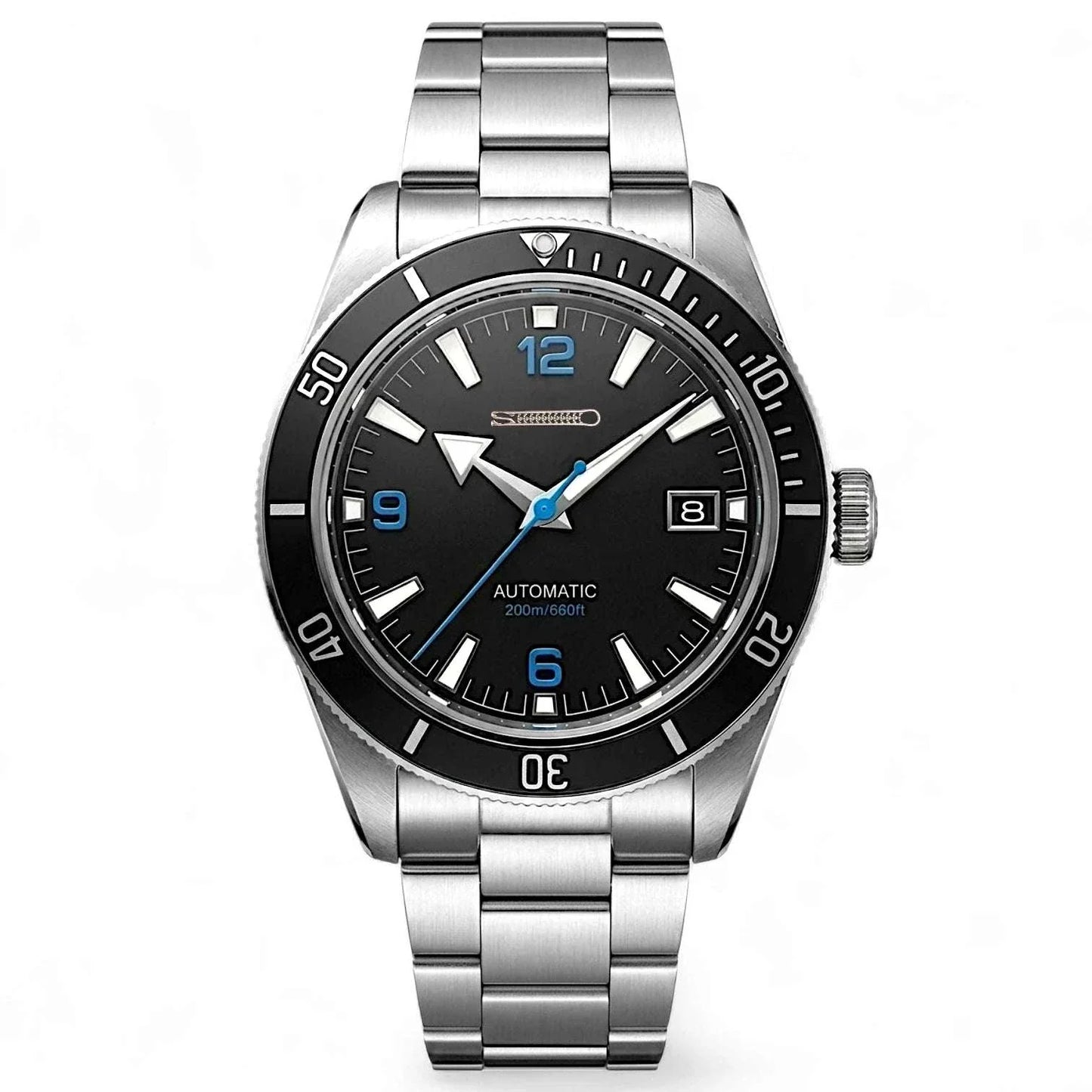 Seiko Mod Seamaster 300 and Tudor case fusion watch built by Modtime Creations 