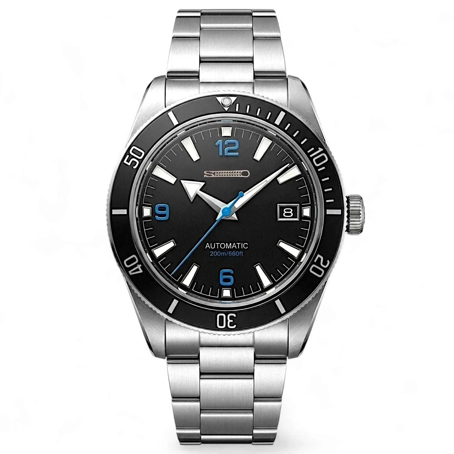 Seiko Mod Seamaster 300 and Tudor case fusion watch built by Modtime Creations 