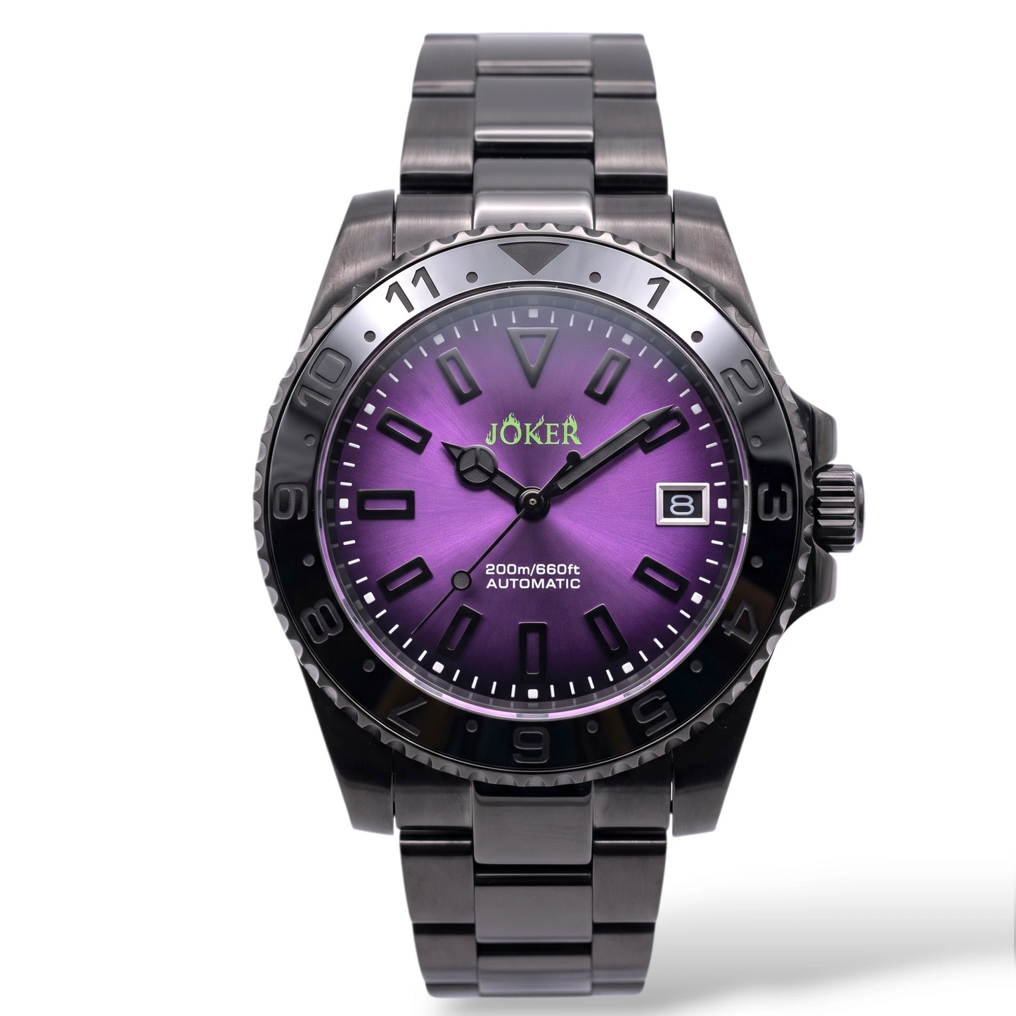Seikmariner "Joker Super Lume" Dial Mod Watch - Modtime Creations