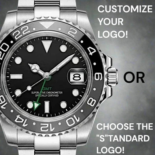 SeikMaster 42 MM GMT Grey Black "B Wayne" Diver Mod Watch - Modtime Creations