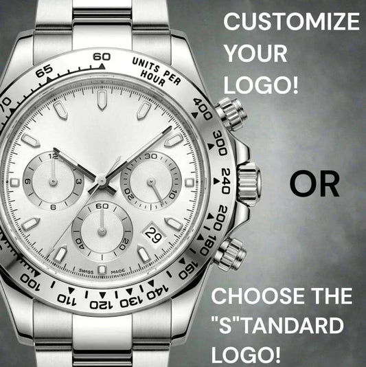 Seiko Mod Watch Grand Daytona Fusion - Combining a Grand Seiko Silver White Dial and a Daytona Style Case by Modtime Creations