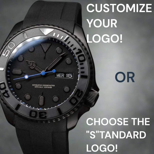 SeikMaster Black Stealth Diver Mod Series - Modtime