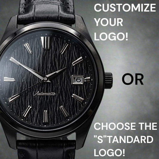 Reloj modificado GS "Midnight" - Esfera negra - Creaciones Modtime