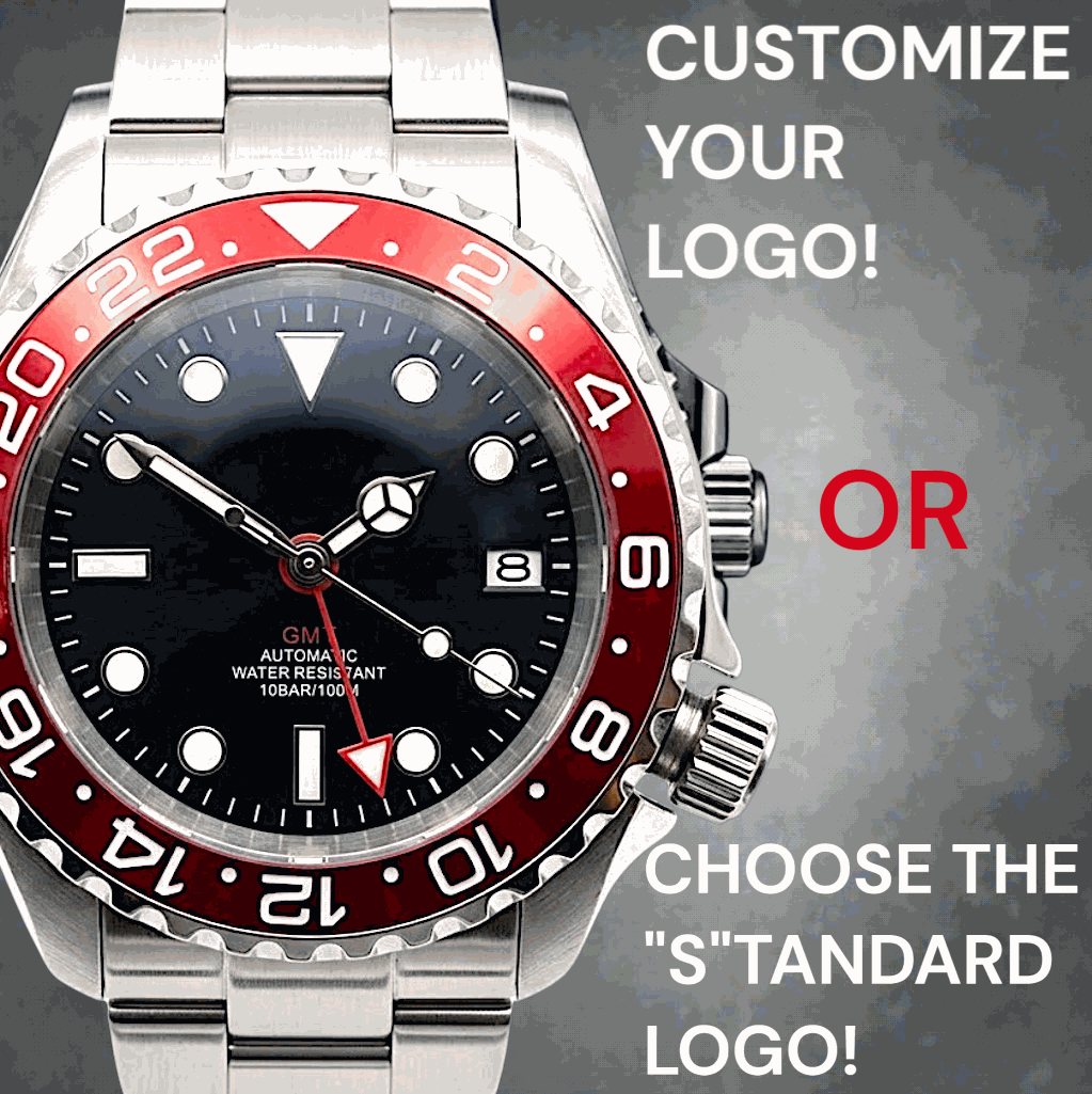 SeikMaster 42 MM SKX GMT Black Red Diver Mod Watch - Modtime