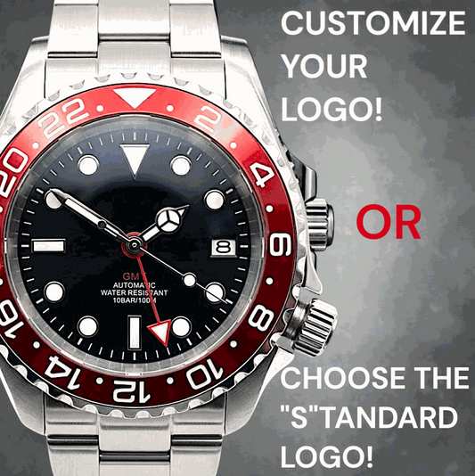 SeikMaster 42 MM SKX GMT Black Red Diver Mod Watch - Modtime