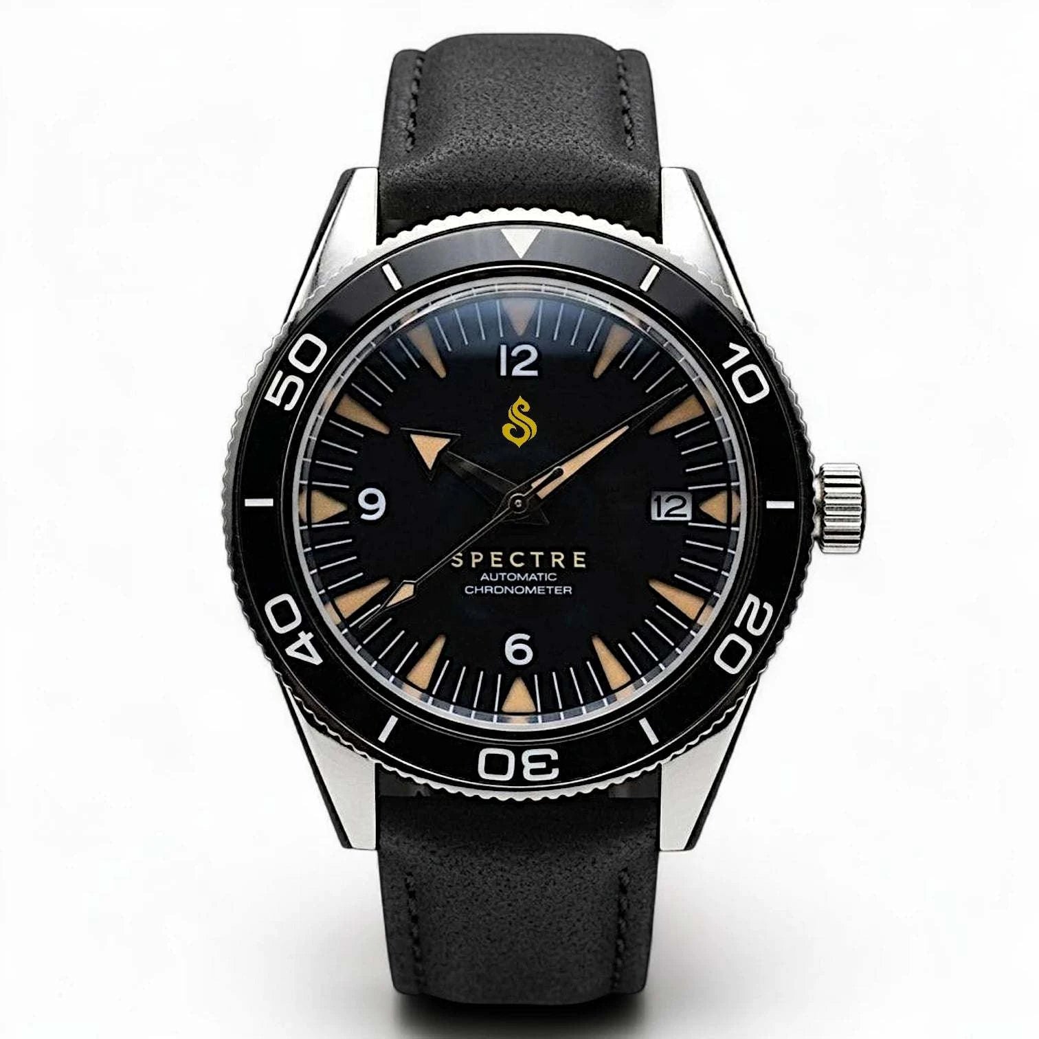 Seiko Mod Omega Seamaster Spectre James Bond 007 Homage built by Modtime Creations 