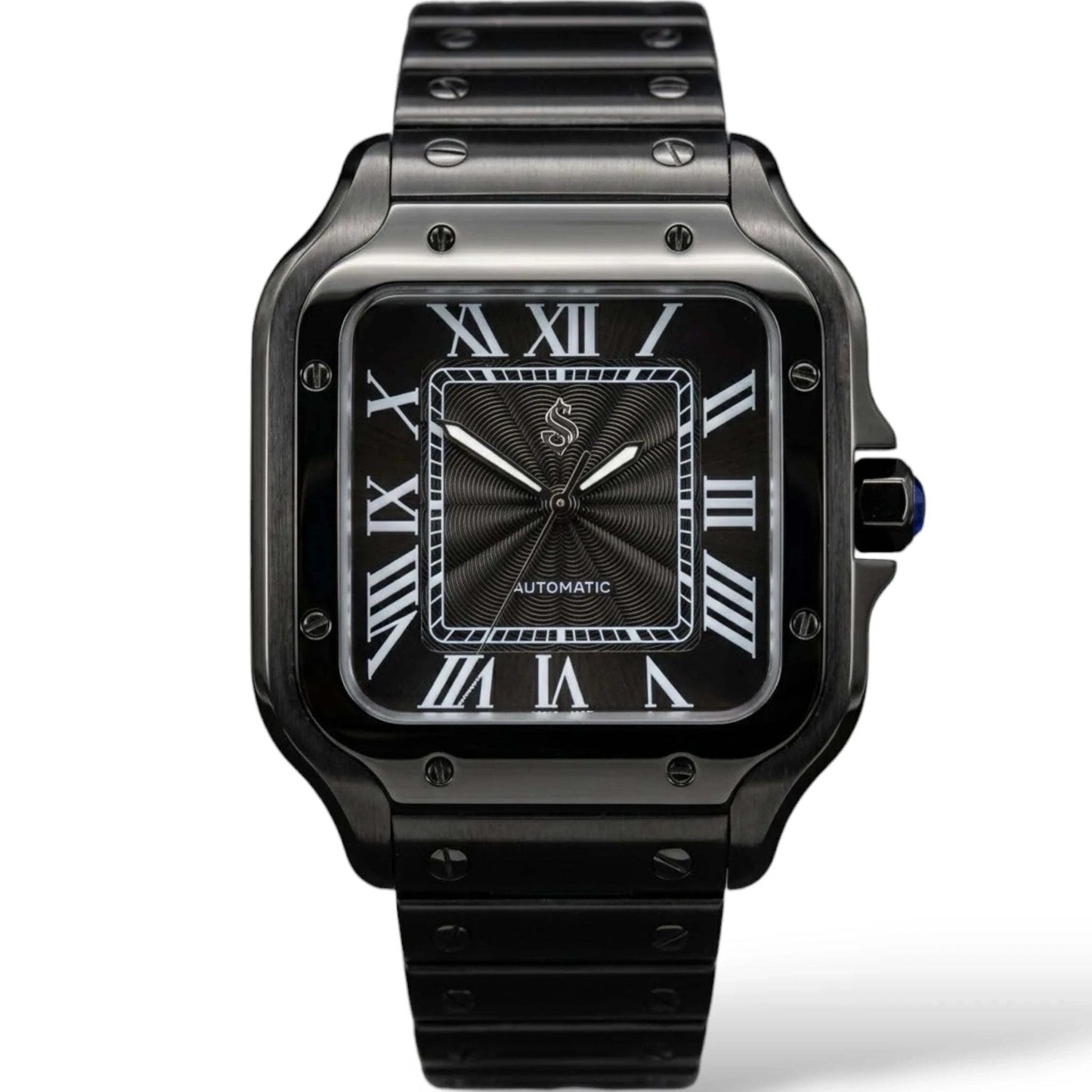 Santeiko Blackout "Textured Dial" Mod Watch - Modtime Creations