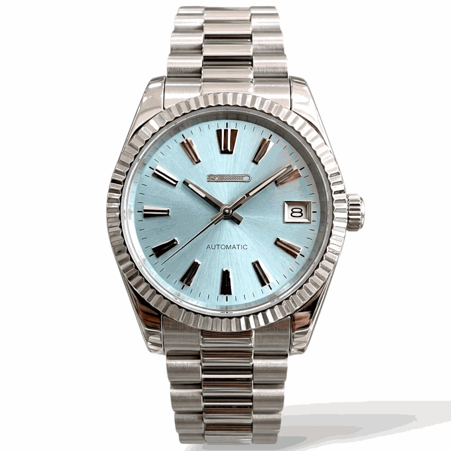 SeikJust GS Tiff Blue Dial Fusion Mod Watch - Modtime Creations