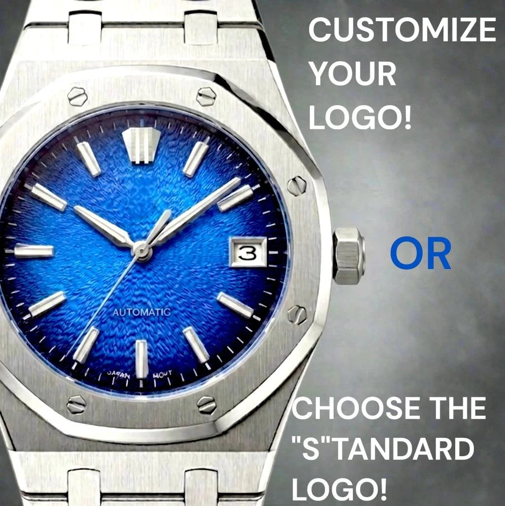 Grand Oak Fusion Mod Watch Series Textured Blue GS Dial - Modtime