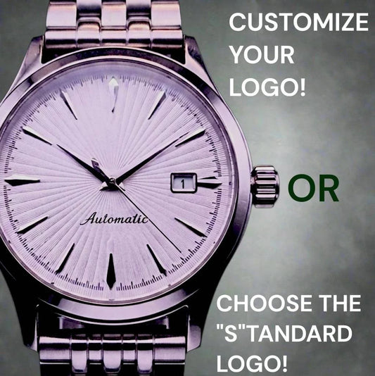 Prestige Pilot Automatic Mod Watch - White Dial - Modtime Creations
