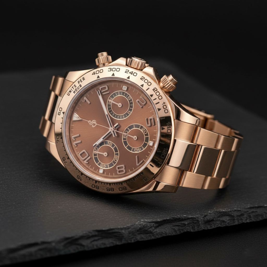 Seiko Mod Chronograph Chocolate: Classic Design, Modern Look