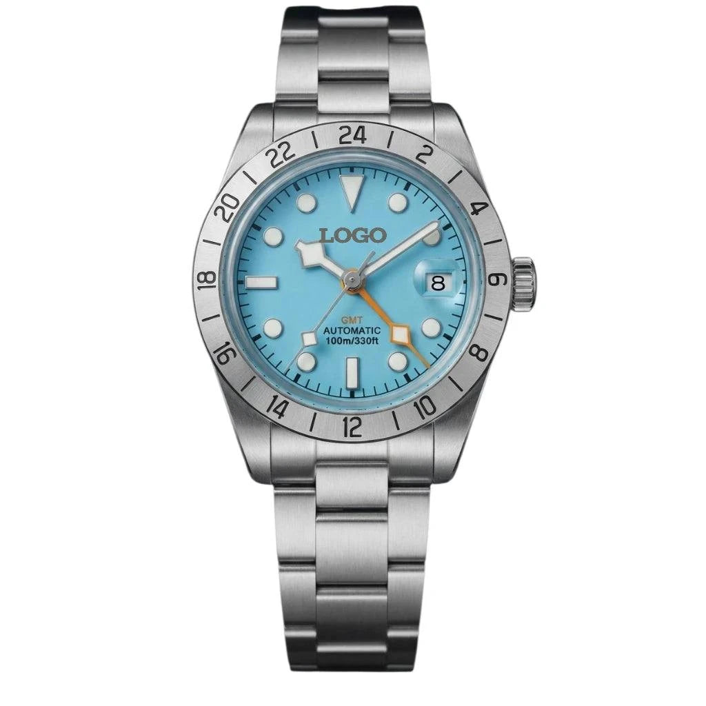 Seiko Mod Watch Tudor Black Bay Tiffany blue dial Stainless Steel Watches by Modtime Creations 