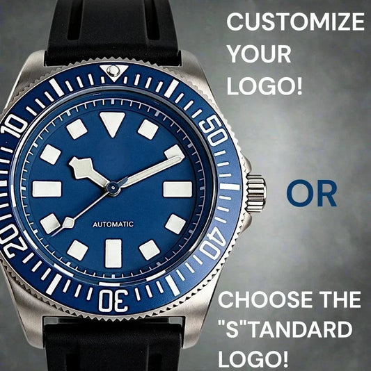 Seiko Mod Watches Tudor Pelagos Blue dial custom made by modtime creations
