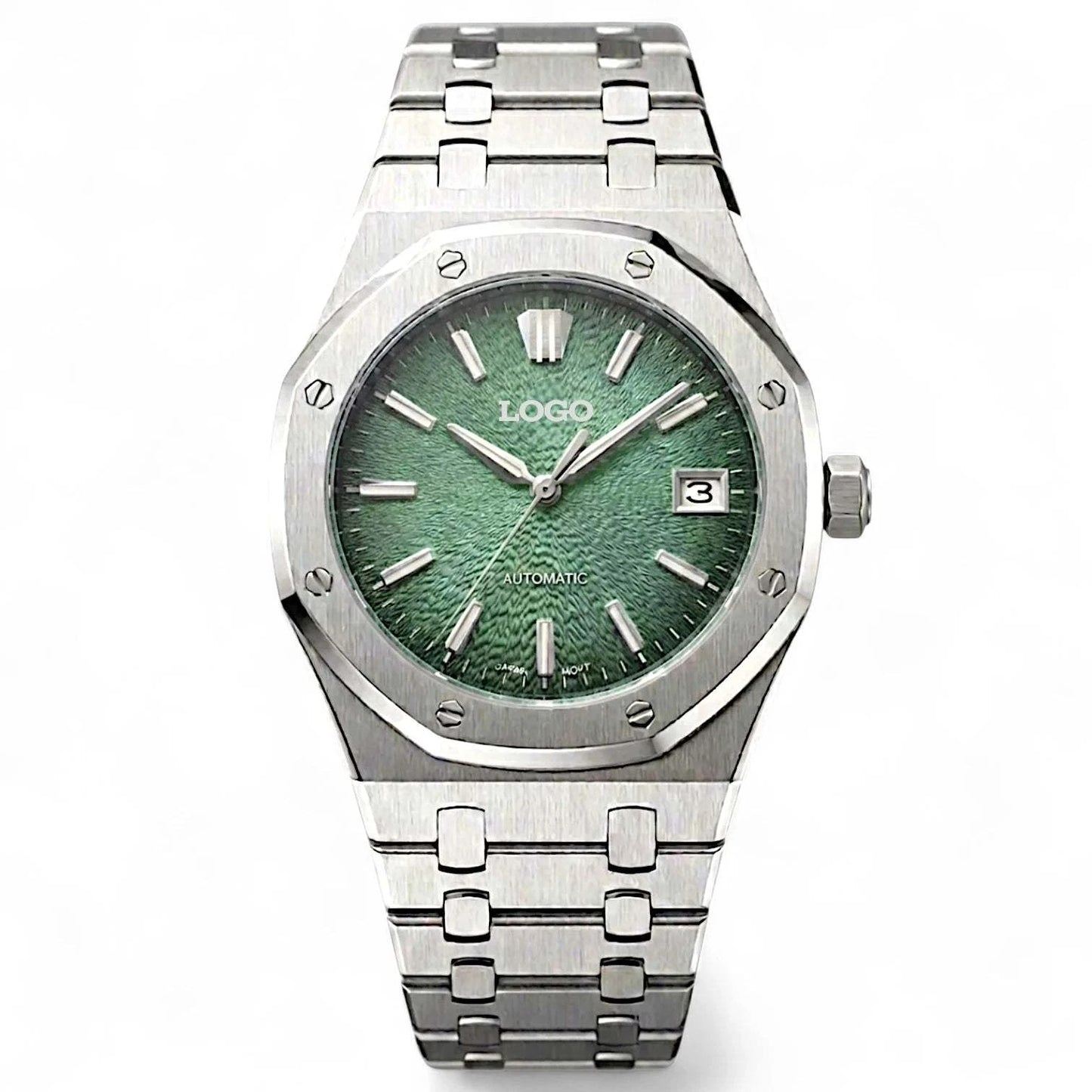 Seiko Mod - Royal Oak Textured Green Grand Seiko GS Dial | Modtime Creations