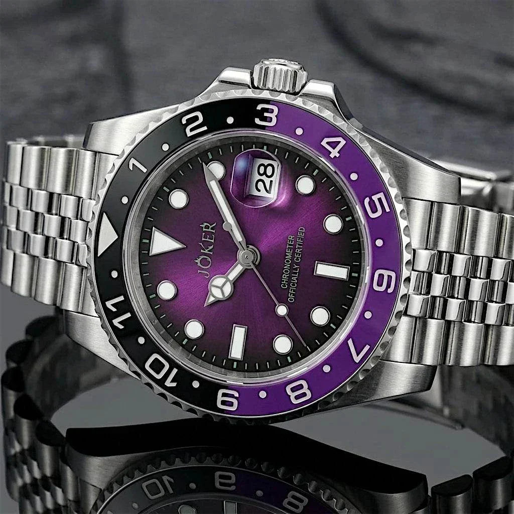 Customized Joker Seiko Mod Submariner Diver Watch