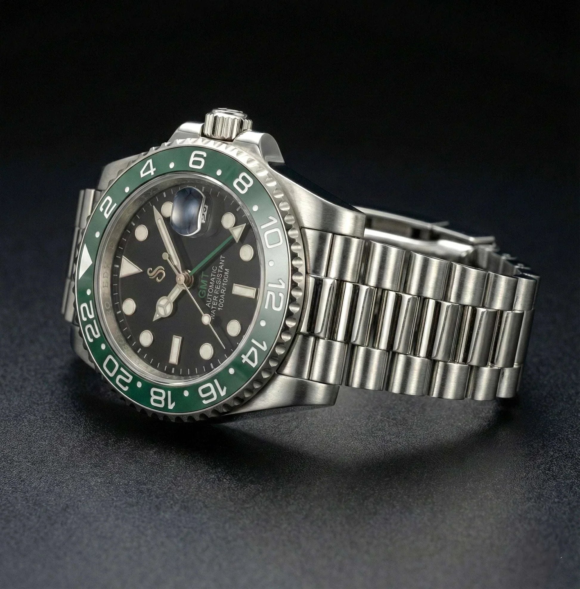 Seiko Mod - GMT Green Bezel "Starbucks" Mod Series | Modtime 