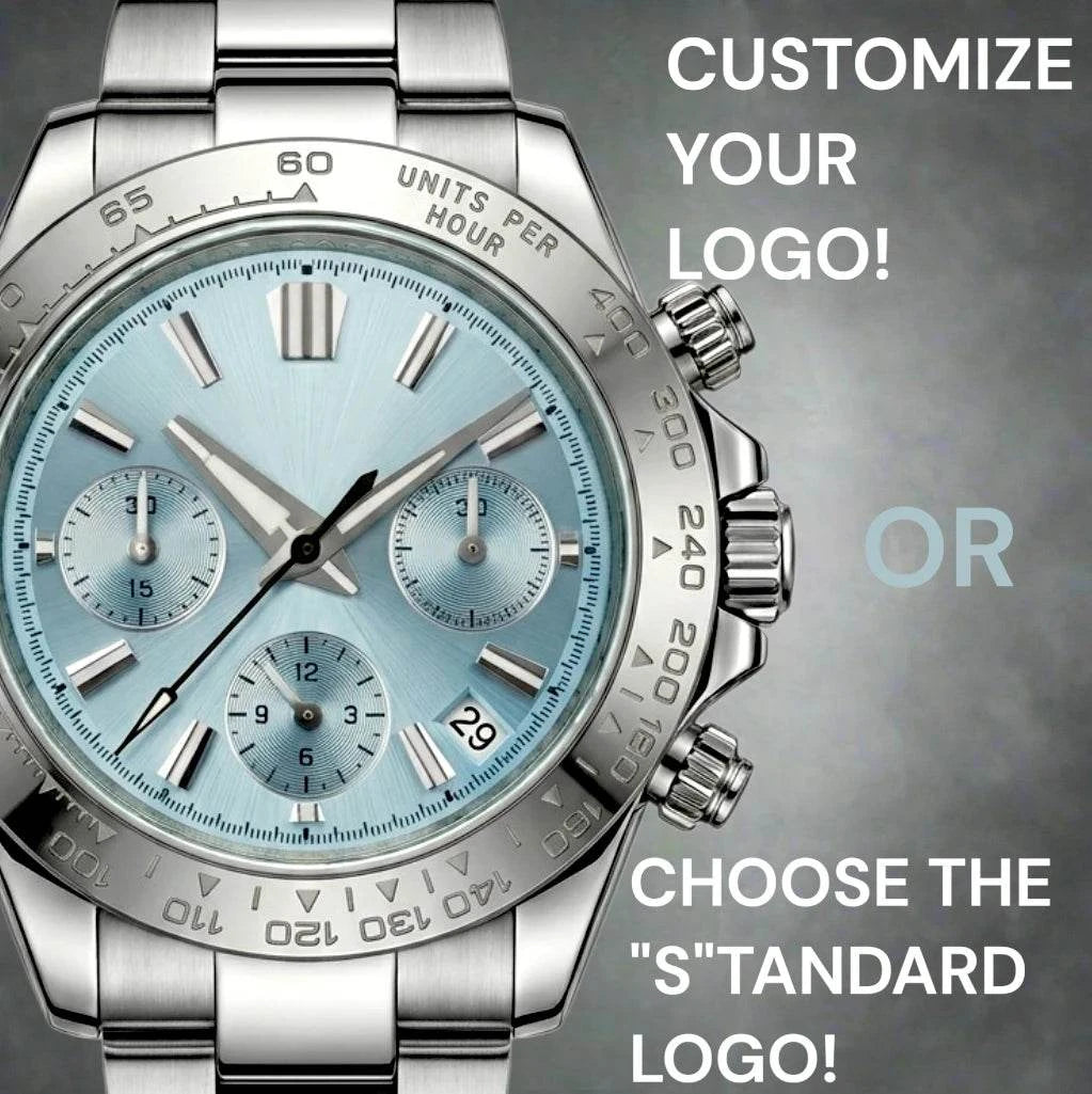 Grand Seitona Tiff Blue Dial Silver Mod Watch - GS Fusion