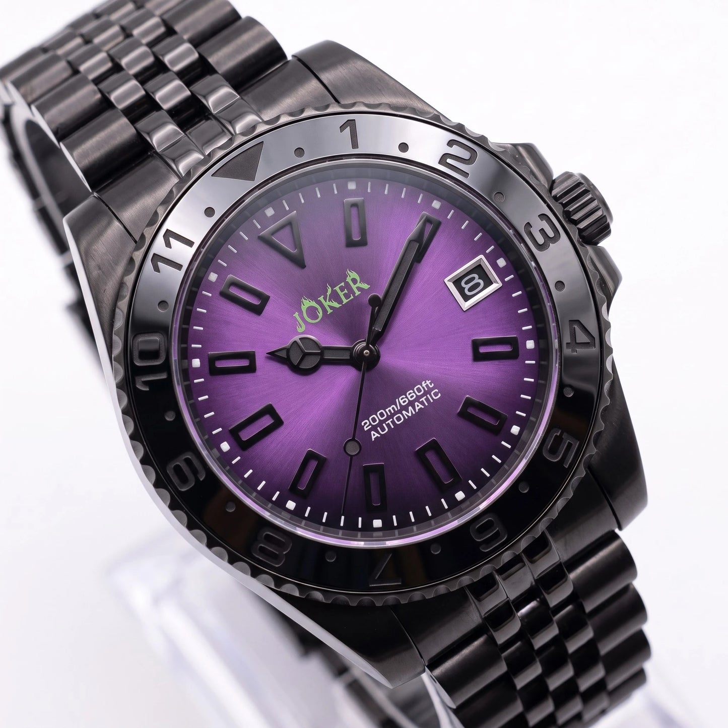 Seikmariner "Joker Super Lume" Dial Mod Watch - Modtime Creations