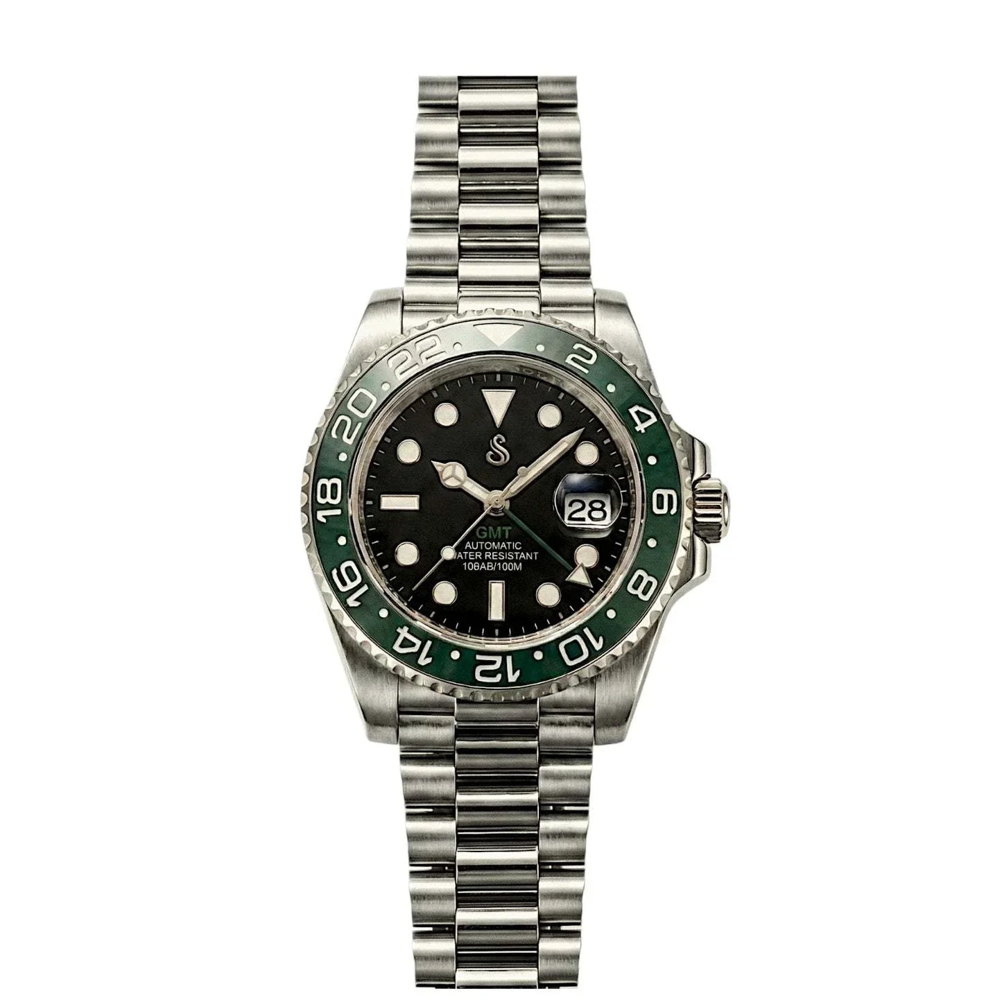 Seiko Mod - GMT Green Bezel "Starbucks" Mod Series | Modtime 