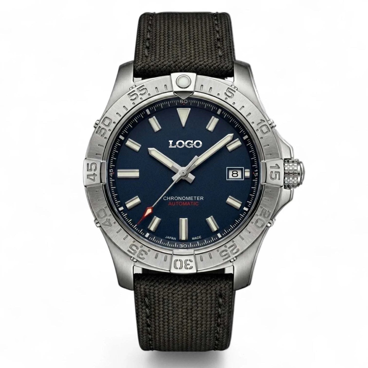 42mm Black Dial "Avenge" Diver Mod Watch  – Modtime Creations