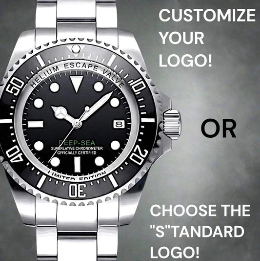 Deep Sea Dweller 44MM Deep Modded Seiko luxury diver watch with NH35 movement and sapphire crystal