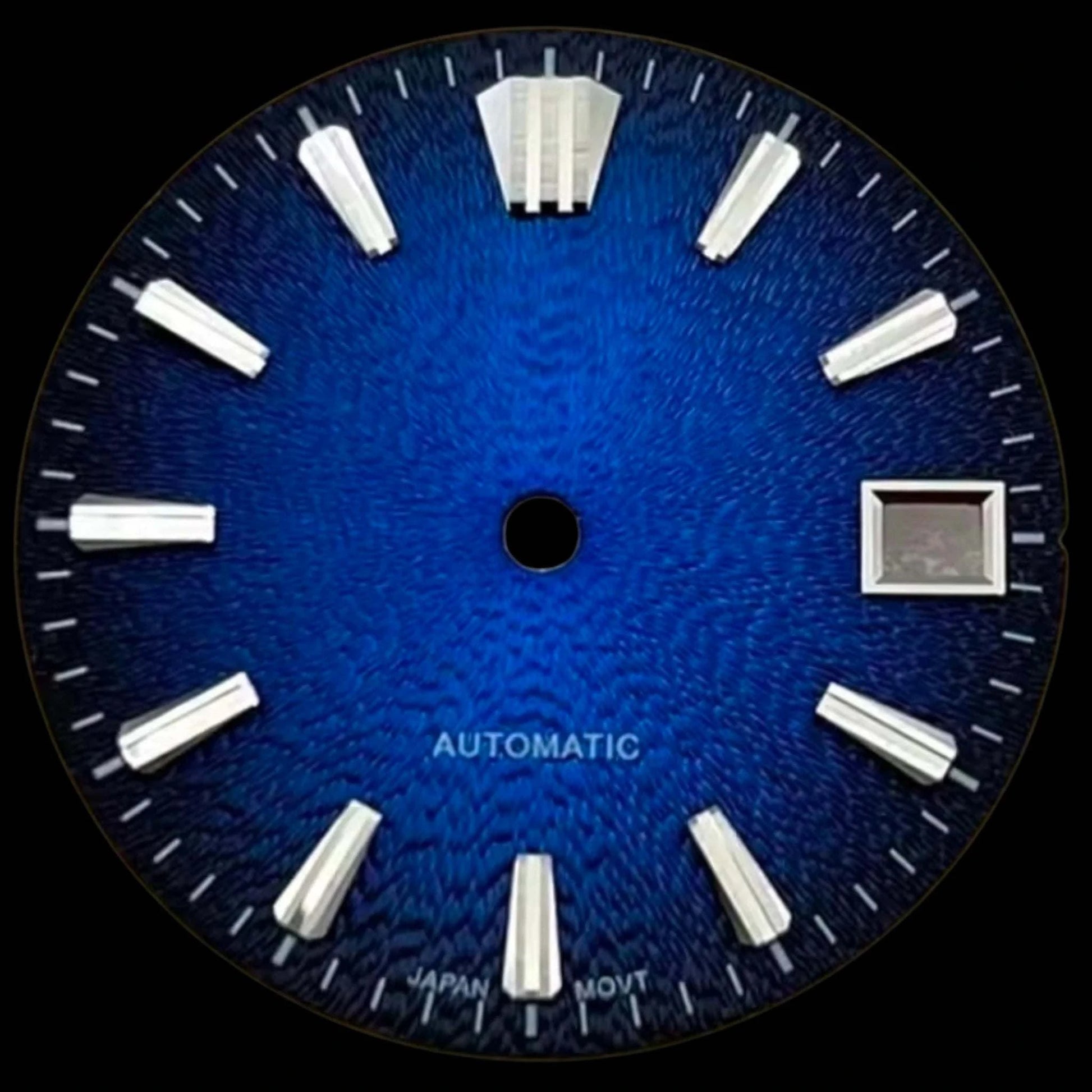 Seiko Mod Watches Textured Blue Grand Seiko GS Dial | Modtime Creations