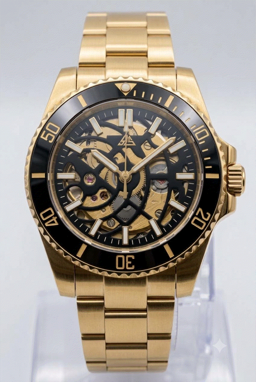 Seikmariner Black Gold Skeleton Diver Mod Watch Series - Modtime Creations