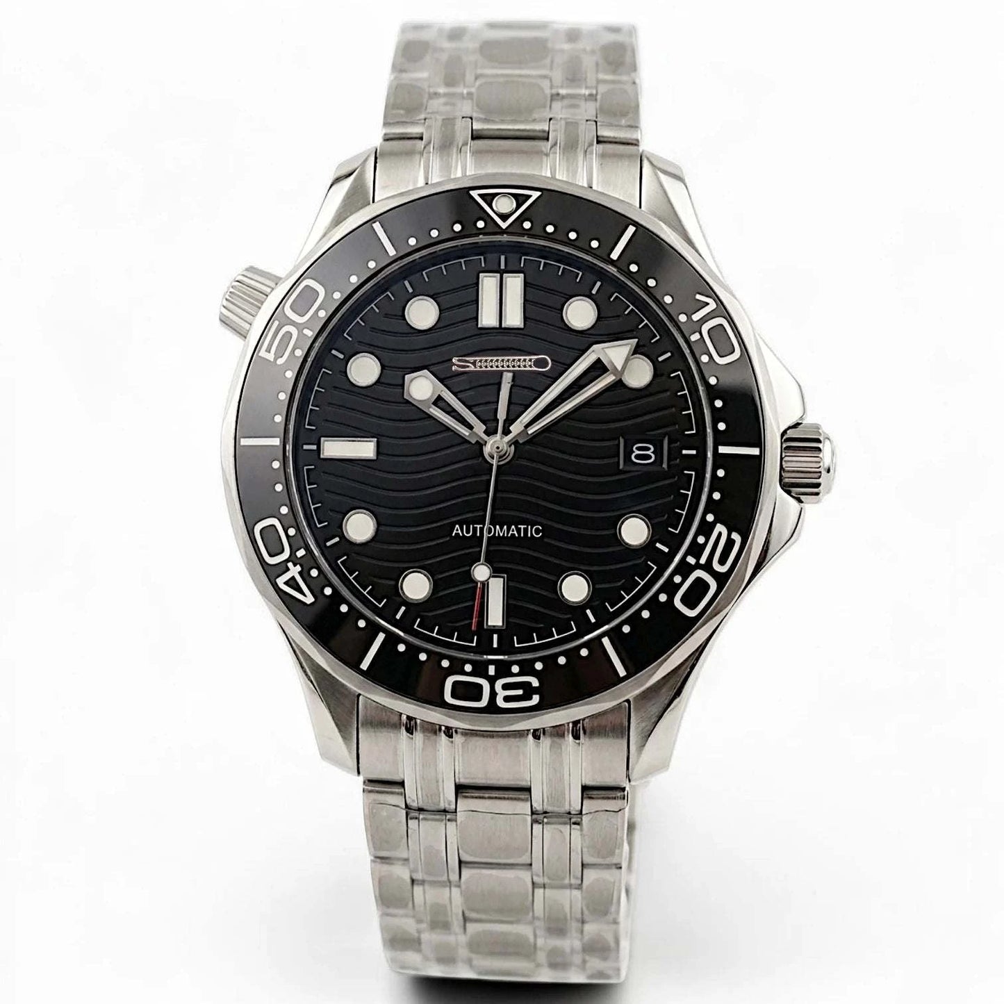 Stealth Black Dial Bond 007 Master Homage Mod - Signature Series