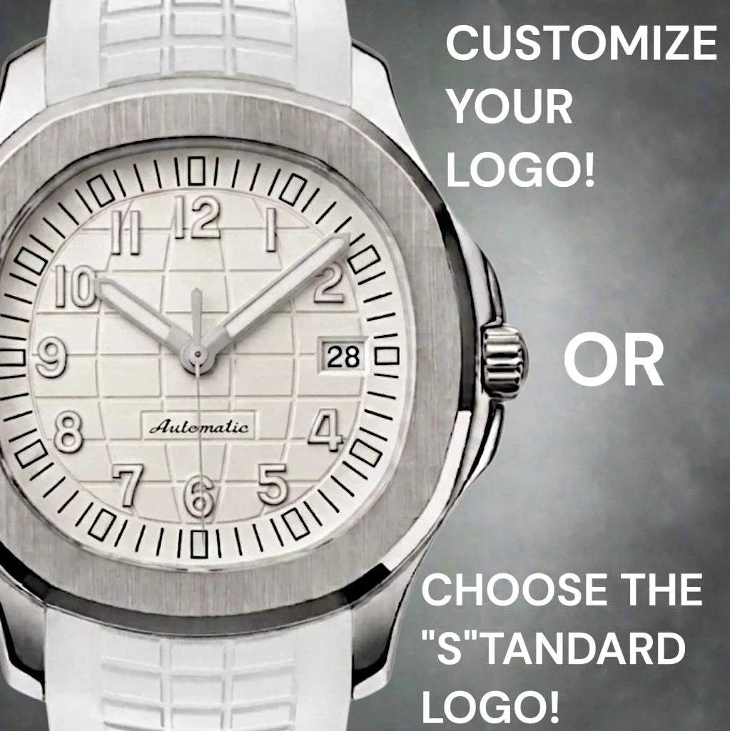 SeikNaut Silver White Dial Mod Watch - Modtime Creations