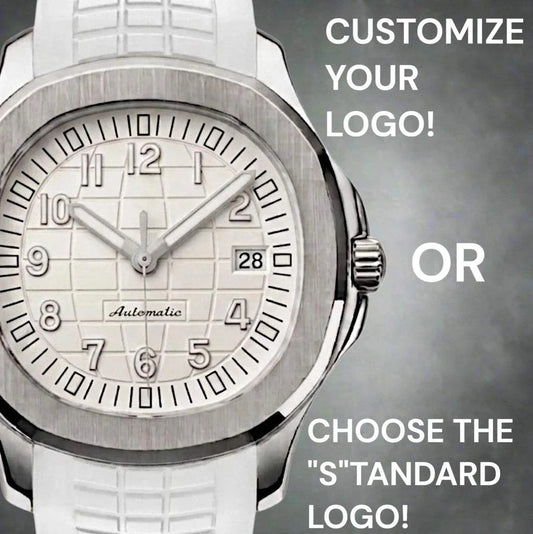 SeikNaut Silver White Dial Mod Watch - Modtime Creations