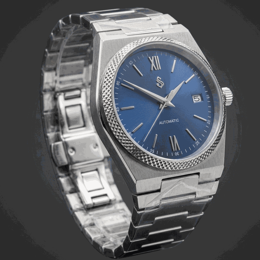 Seiko Mod Blue Dial PRX Fusion Automatic - Modtime