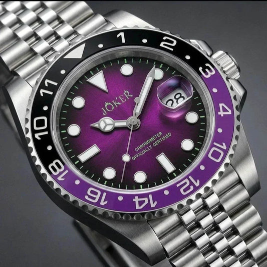Customized Joker Seiko Mod Submariner Diver Watch